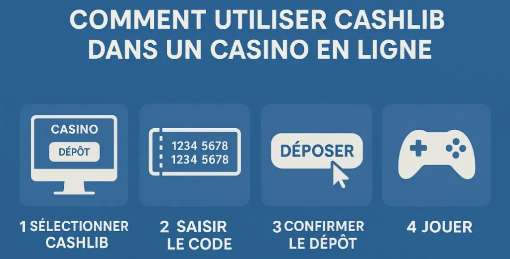 Comment utiliser Cashlib dans un casino en ligne