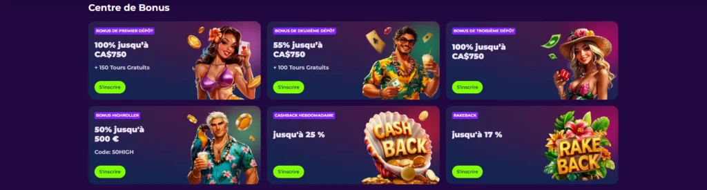 Gambloria bonus